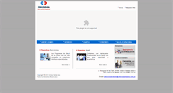 Desktop Screenshot of clinicasantaana.com.pe